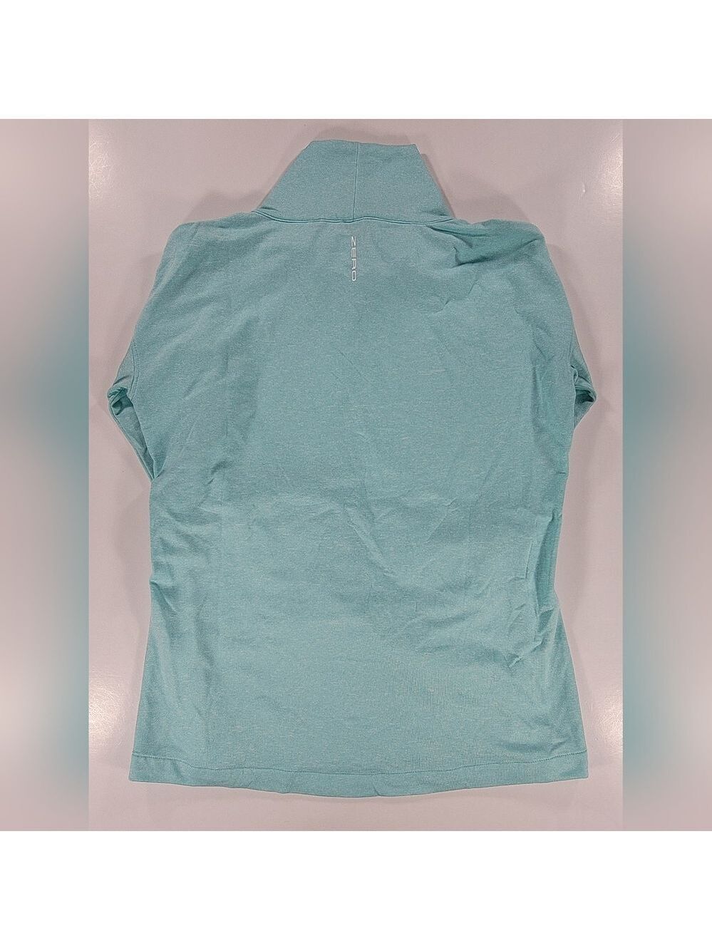 Zero Restriction Mari Mock Neck Pullover Womens XS Westchester Golf Turks Blue - Picture 10 of 11